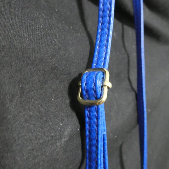 H&M | Blue Faux Leather | Shoulder Bag - Picture 6 of 11